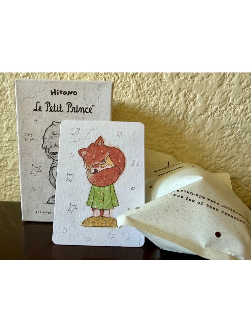 POP MART Hirono × Le Petit Prince Series the FOX Figure - US SELLER - Fast Ship - Picture 4 of 7